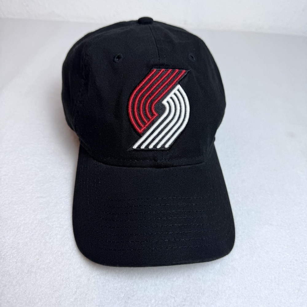 Portland Trail Blazers Hat Strapback New Era 9Twenty Black Red NBA Basketball